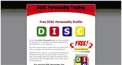 Desktop Screenshot of free-disc-profile.com